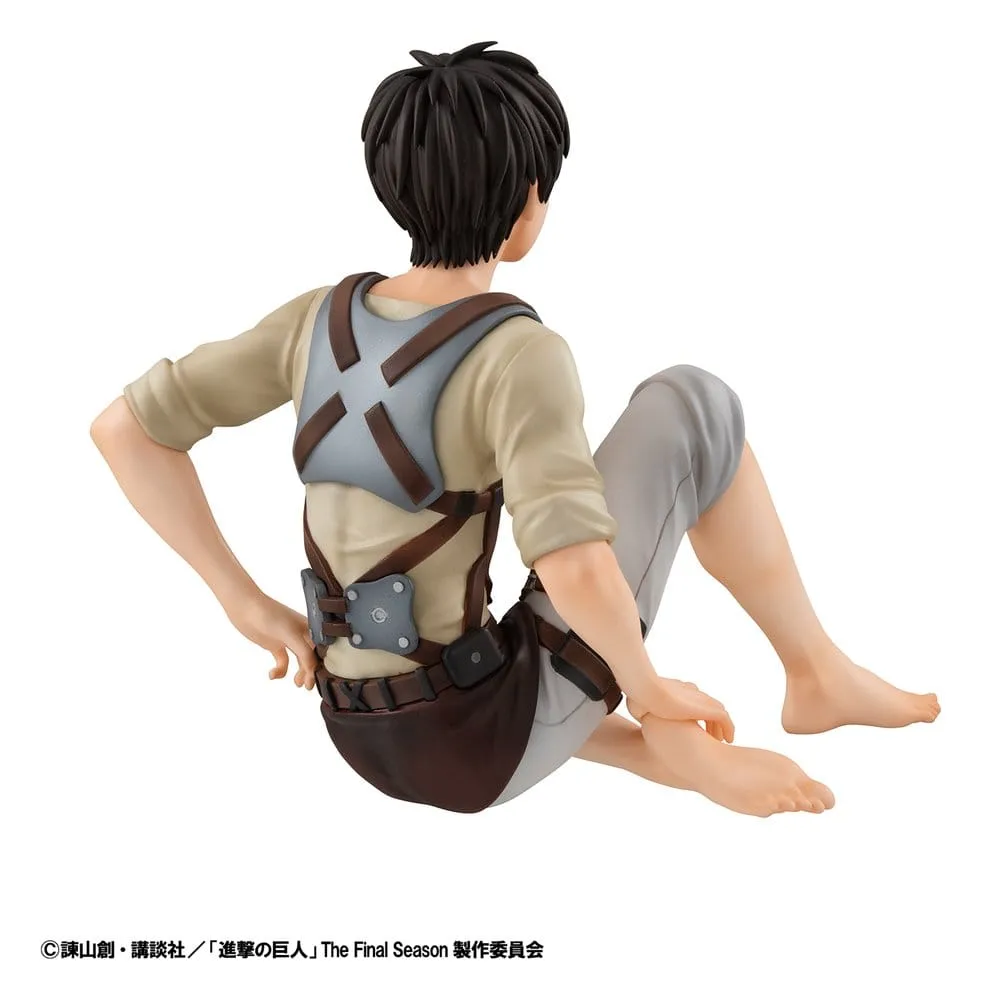 Attack on Titan G.E.M. Series PVC Figures 2-Pack Eren Yeager & Squad Captain Levi Palm Size